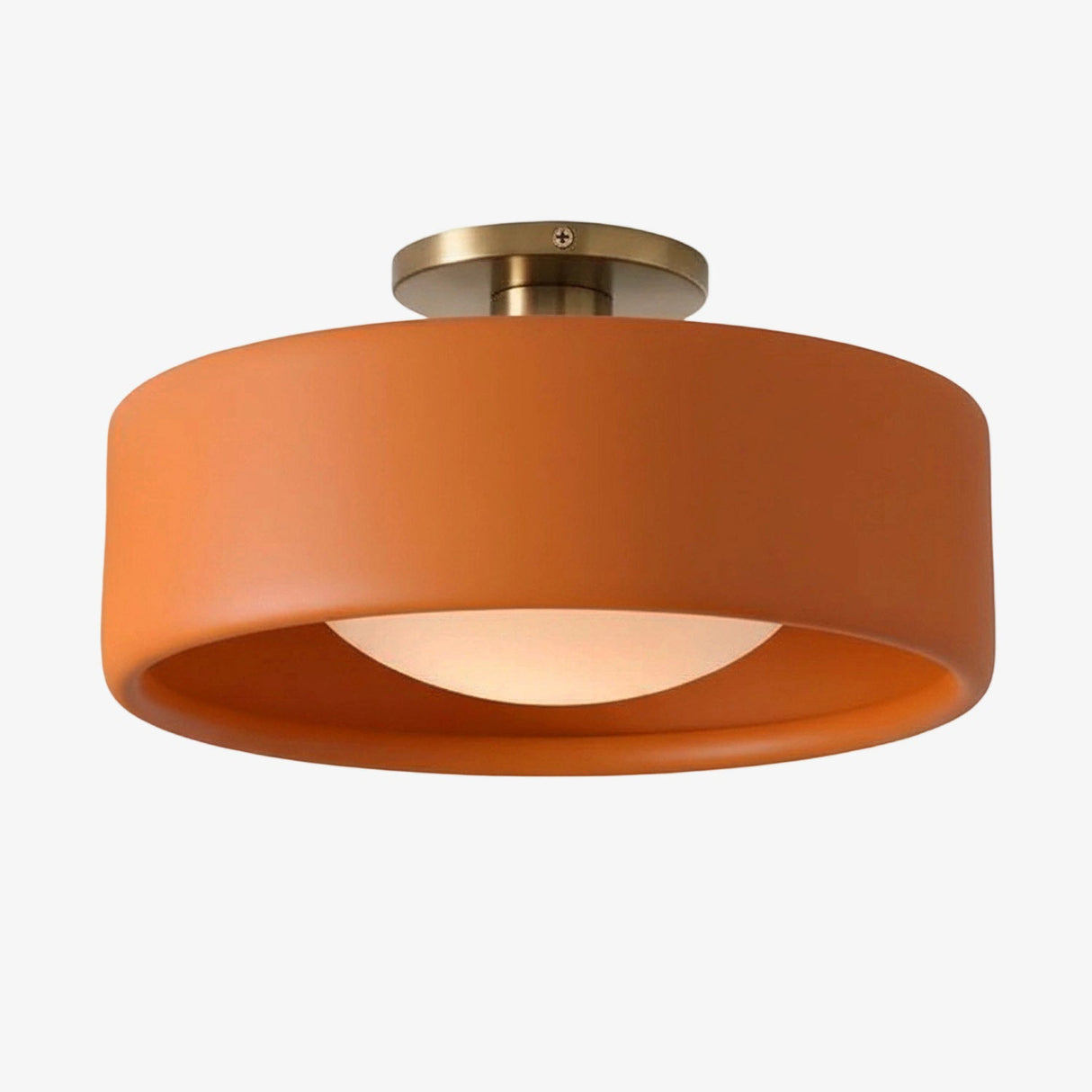 Cerova Scandinavian Porcelain Flush Mount Ceiling Light for Kitchens