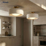 Cerova Scandinavian Porcelain Flush Mount Ceiling Light for Kitchens