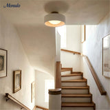 Cerova Scandinavian Porcelain Flush Mount Ceiling Light for Kitchens