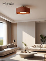 Cerova Scandinavian Porcelain Flush Mount Ceiling Light for Kitchens