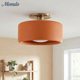 Cerova Scandinavian Porcelain Flush Mount Ceiling Light for Kitchens