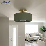 Cerova Scandinavian Porcelain Flush Mount Ceiling Light for Kitchens