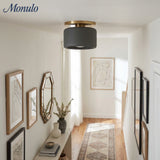 Cerova Scandinavian Porcelain Flush Mount Ceiling Light for Kitchens