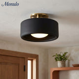 Cerova Scandinavian Porcelain Flush Mount Ceiling Light for Kitchens