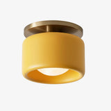 Cerova Scandinavian Porcelain Flush Mount Ceiling Light for Kitchens
