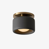Cerova Scandinavian Porcelain Flush Mount Ceiling Light for Kitchens