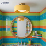 Cerova Scandinavian Porcelain Flush Mount Ceiling Light for Kitchens