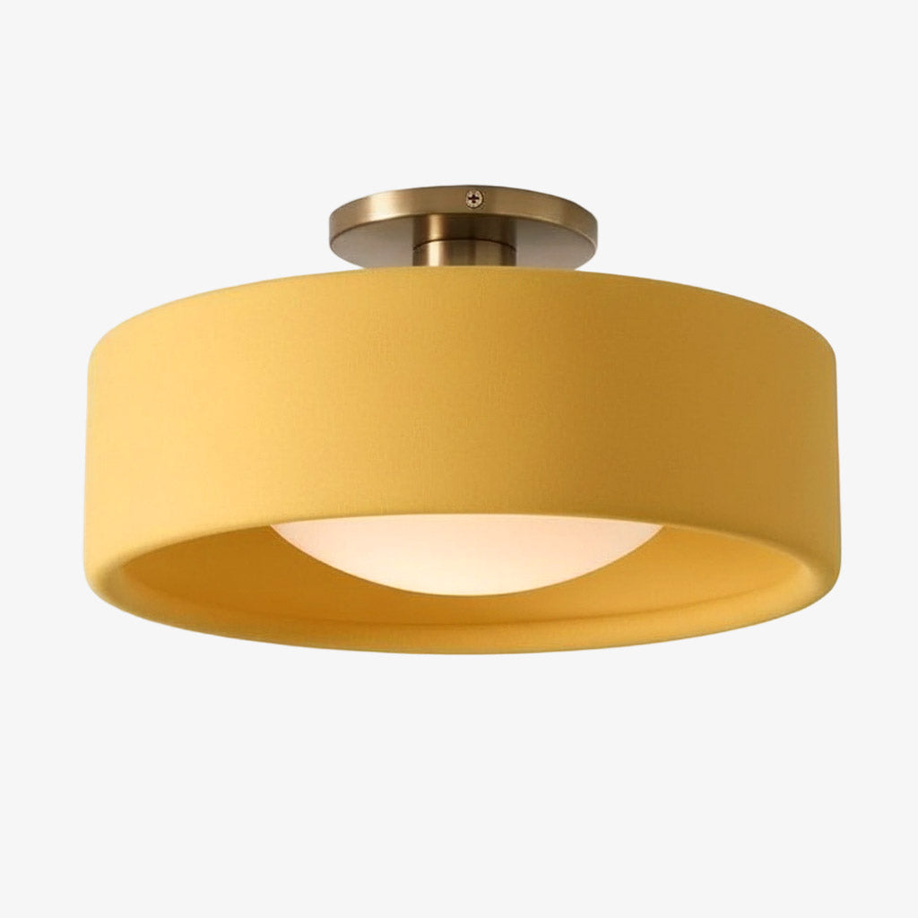 Cerova Scandinavian Porcelain Flush Mount Ceiling Light for Kitchens