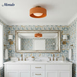 Cerova Scandinavian Porcelain Flush Mount Ceiling Light for Kitchens