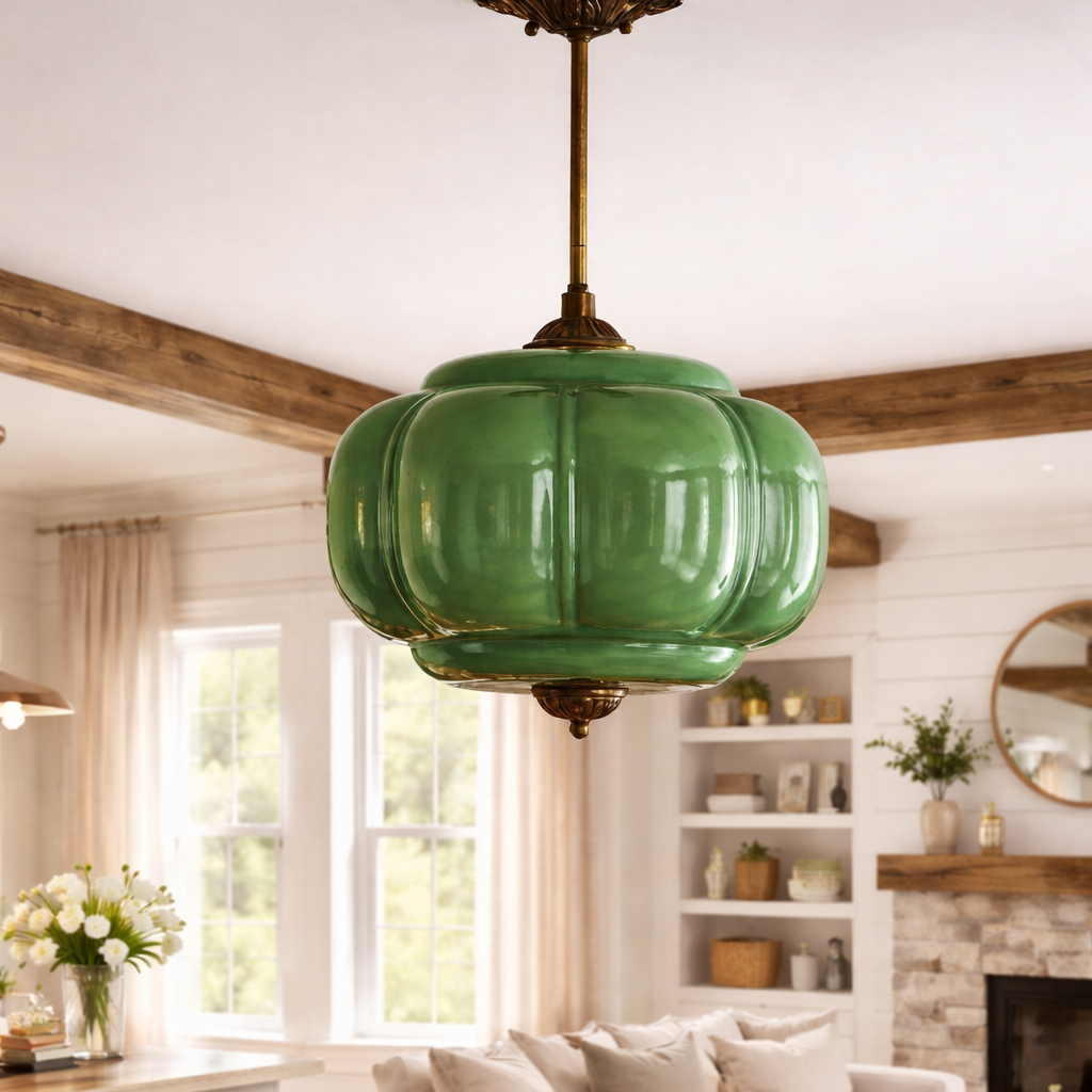 Leila Semi-Flush Mount Pendant Light