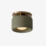 Cerova Scandinavian Porcelain Flush Mount Ceiling Light for Kitchens