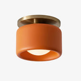 Cerova Scandinavian Porcelain Flush Mount Ceiling Light for Kitchens