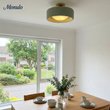 Cerova Scandinavian Porcelain Flush Mount Ceiling Light for Kitchens
