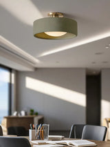 Cerova Scandinavian Porcelain Flush Mount Ceiling Light for Kitchens