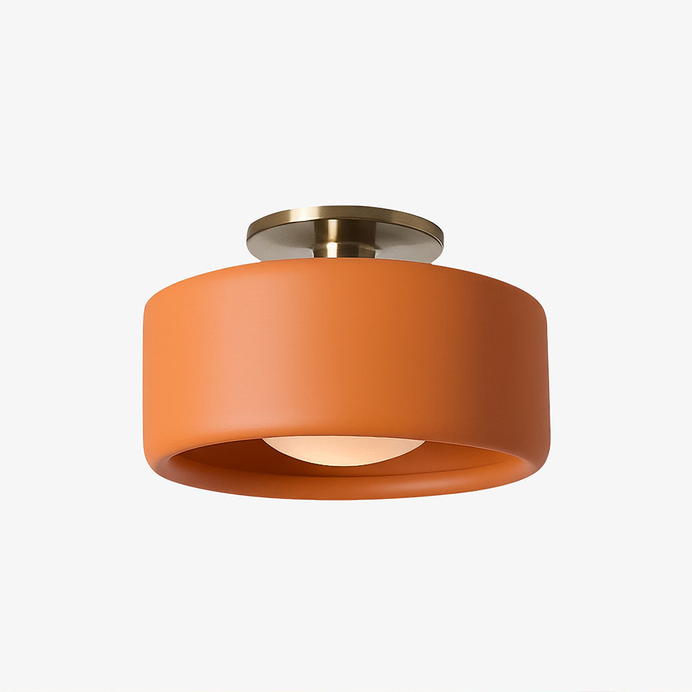 Cerova Scandinavian Porcelain Flush Mount Ceiling Light for Kitchens