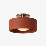 Cerova Scandinavian Porcelain Flush Mount Ceiling Light for Kitchens